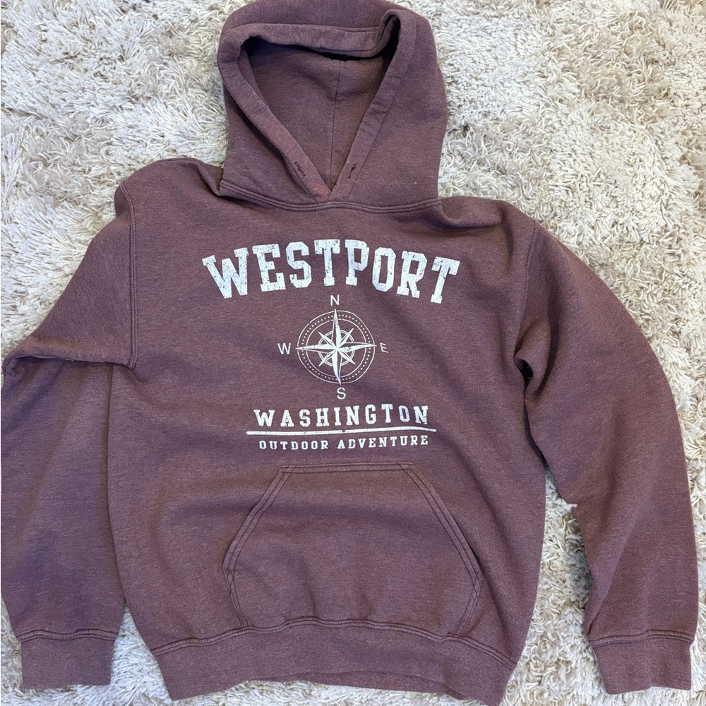 Gildan Heavy Blend Maroon Hoodie